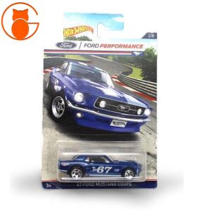 ماکت ماشین فورد موستانگ Ford Mustang Coupe 67 سایز 1/64