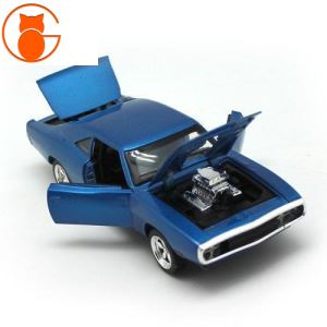 ماکت ماشین Dodge Charger سایز 1/24 آبی