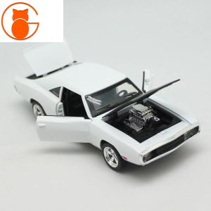 ماکت ماشین Dodge Charger سایز 1/24 سفید