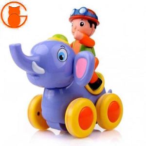 فیل سوار هولی تویز Huile Toys