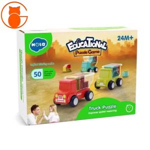 پازل کامیون هولی تویز Huile Toys7980