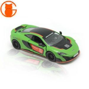 ماکت ماشین فلزی مک‌لارن Mclaren 675L سبز برند Kinsmart سایز 1/36