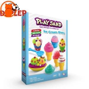 شن جادویی Play Sand مدل فروشگاه بستنی کارتنی