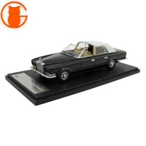 ماکت ماشین کلاسیک رولز رویس فانتوم 1997 Cabriolet مشکی و سفید مقیاس 1/43