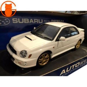 خرید ماکت فلزی سوبارو Impreza (خرچنگی) 1:18 AUTOart سفید