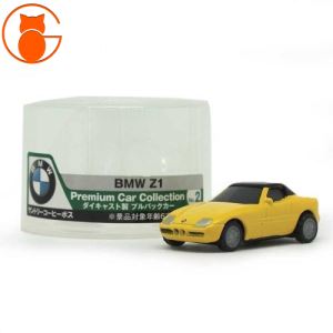 ماکت فلزی ماشین BMW Z1 زرد مقیاس 1/87